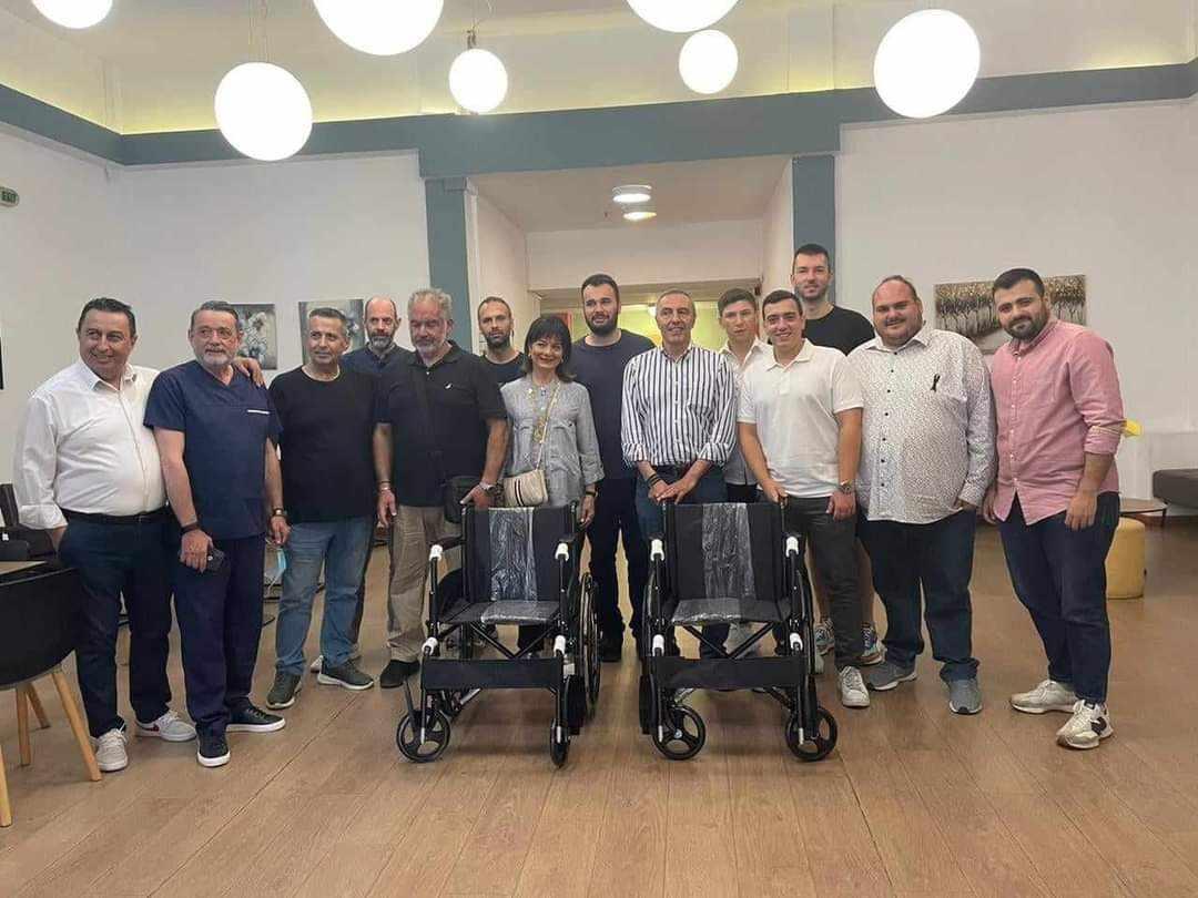 Πρόγραμμα διανομής αναπηρικών αμαξιδίων ξεκίνησε η διοικούσα επιτροπή Ν.Δ Ν.Θεσσαλονίκης