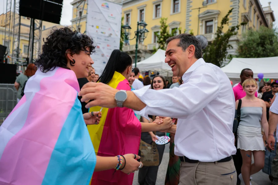 Στο Athens Pride 2023 ο Αλέξης Τσίπρας (ΒΙΝΤΕΟ)