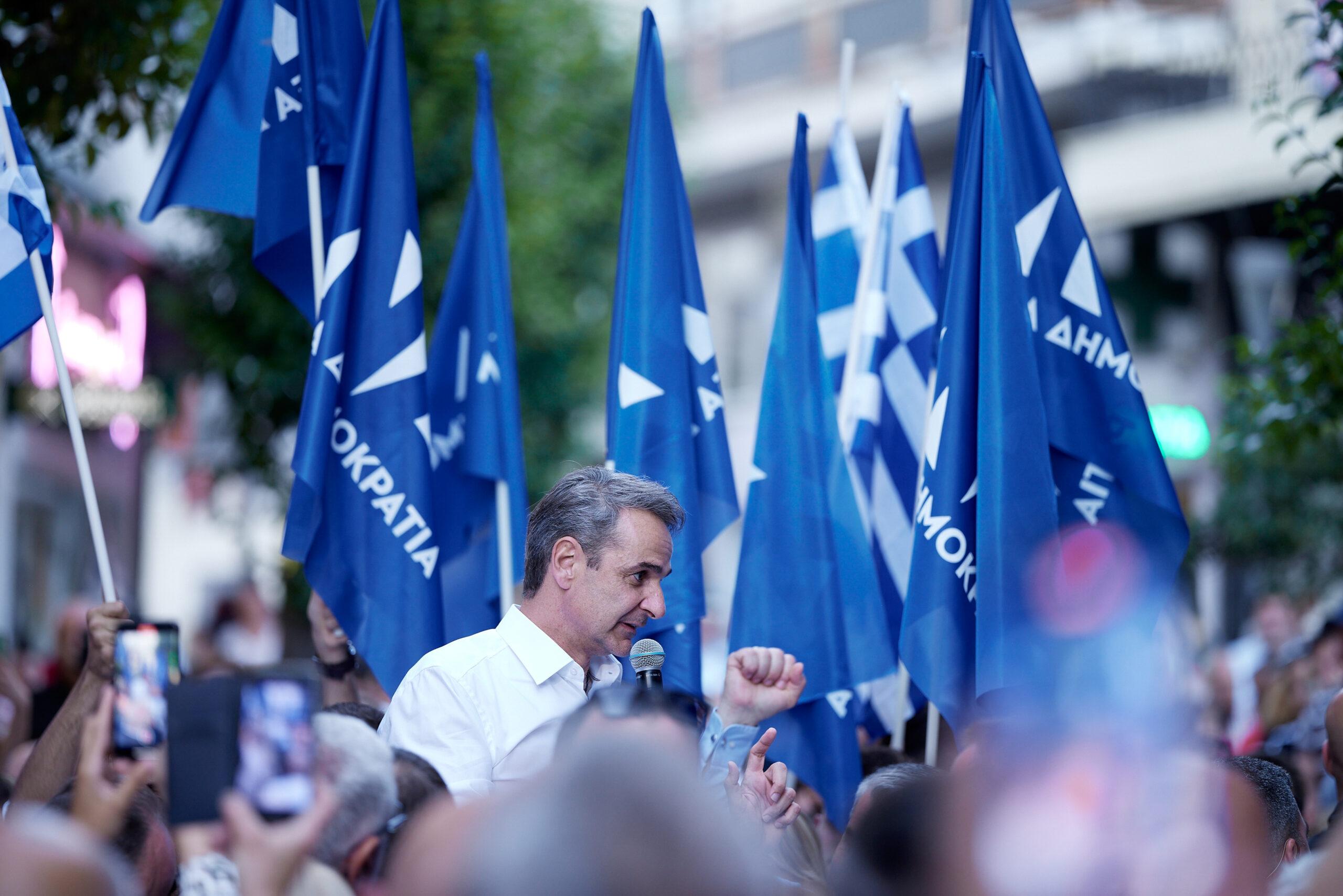Εκλογές 2023 – Κυρ. Μητσοτάκης: «Ο πατριωτισμός στα λόγια είναι εύκολος, αλλά πρέπει να τον μετράμε στις πράξεις»
