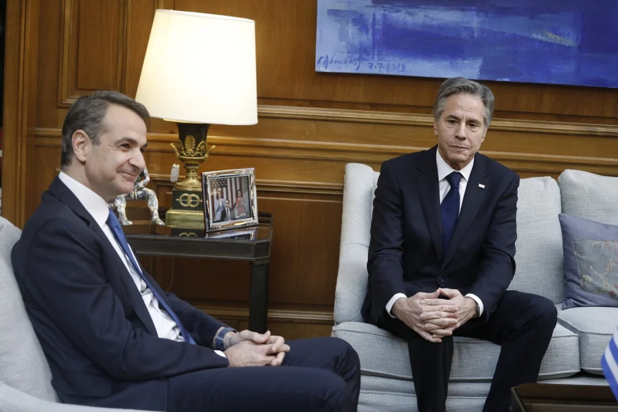 Τηλεφωνική συνομιλία Μητσοτάκη-Μπλίνκεν: Τα συγχαρητήρια του Αμερικανού Υπουργού Εξωτερικών προς τον Πρωθυπουργό