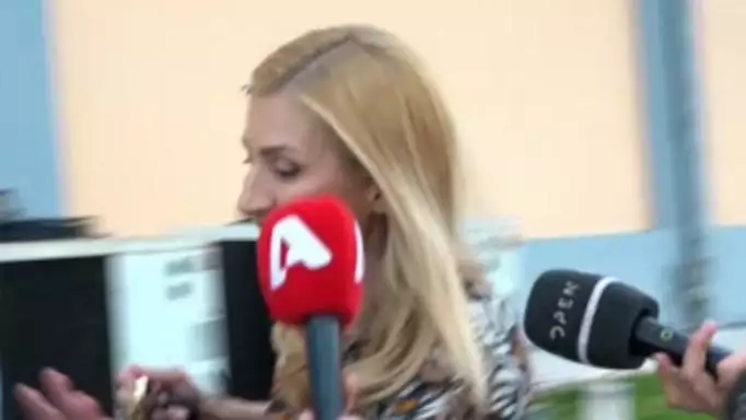 Μαρία Ηλιάκη: Αποχώρησε σε ερώτηση για τον Νίκο Μουτσινά – «Τώρα η κουβέντα πάει αλλού»