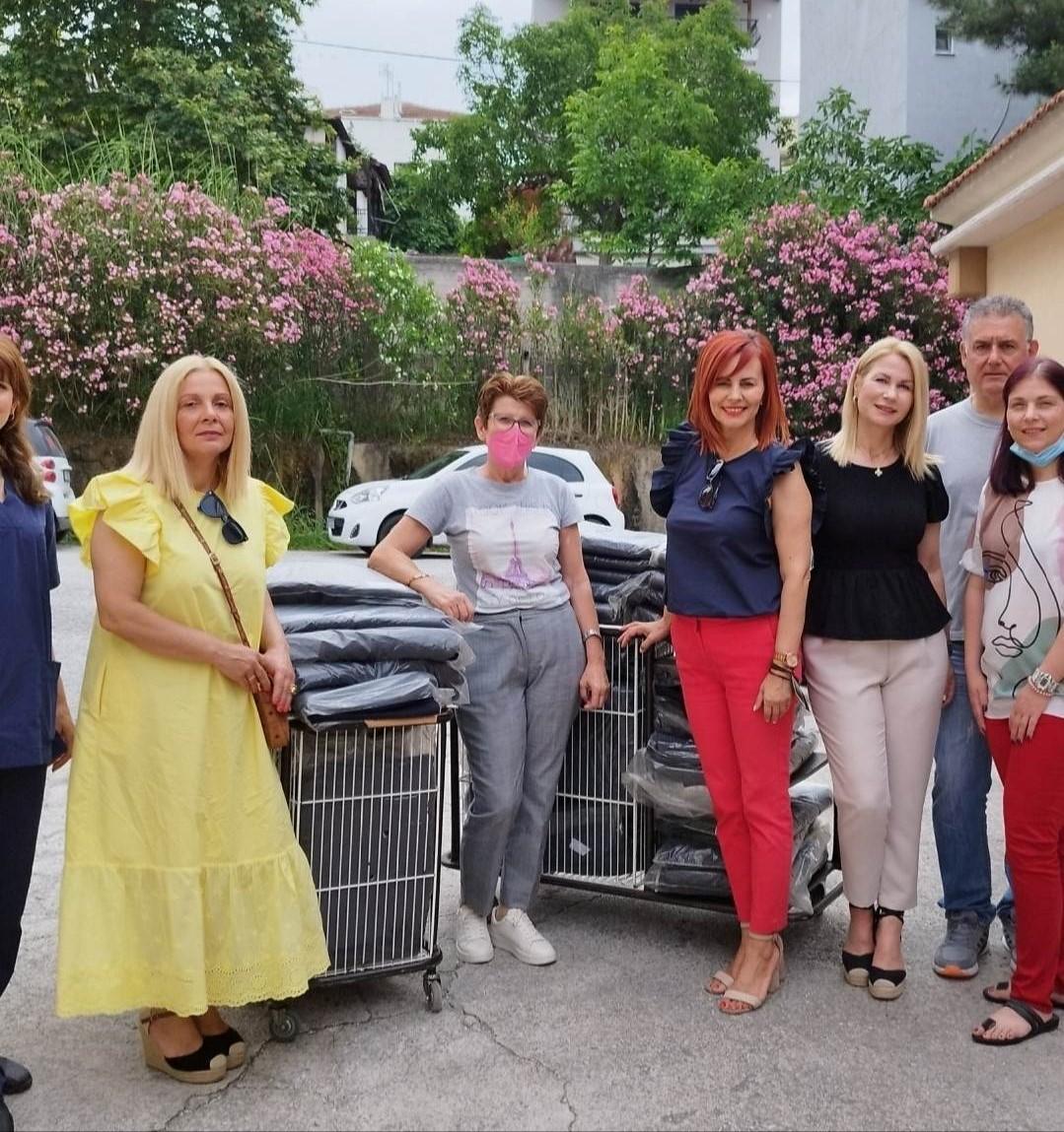 Θεσσαλονίκη: Η υποψήφια της ΝΔ Τ. Κιουμουρτζίδου έκανε δωρεά σε δύο νοσοκομεία – «Η βελτίωση της κοινωνίας μας ξεκινάει από εμάς»