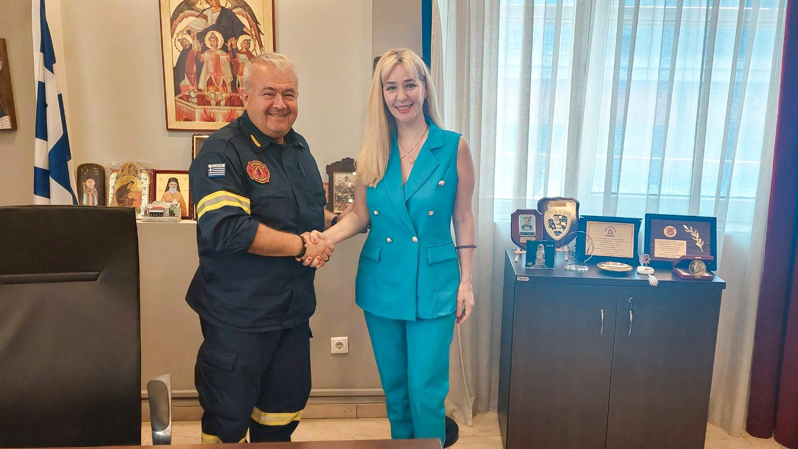 Τη λειτουργία πυροσβεστικού κλιμακίου στο Δήμο Κορδελιού – Ευόσμου διεκδικεί η Μαρία Μανούκα