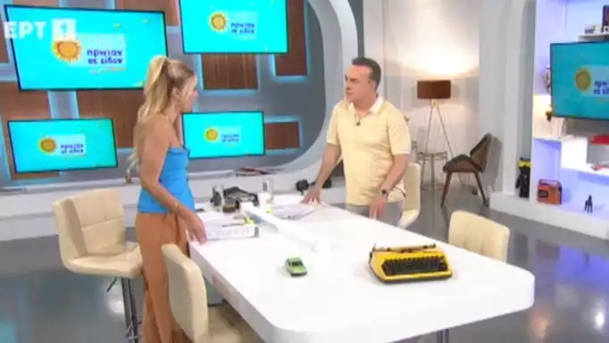 Η Τζένη Μελιτά νόμιζε πως η εκπομπή ήταν… μία εβδομάδα πριν – Άλαλος ο Φώτης Σεργουλόπουλος