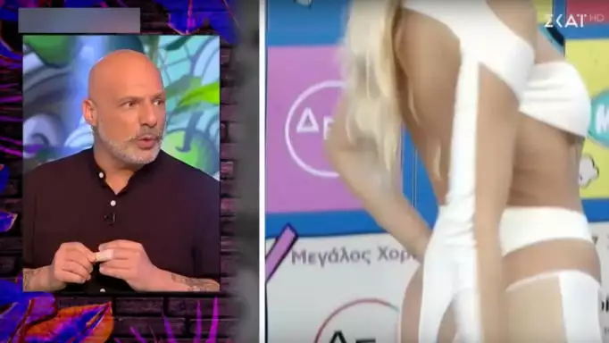 Νίκος Μουτσινάς – Τα έχασε με την εμφάνιση της Παναγιώταρου στα Mad: «Είναι χωρισμένη… στα δύο»