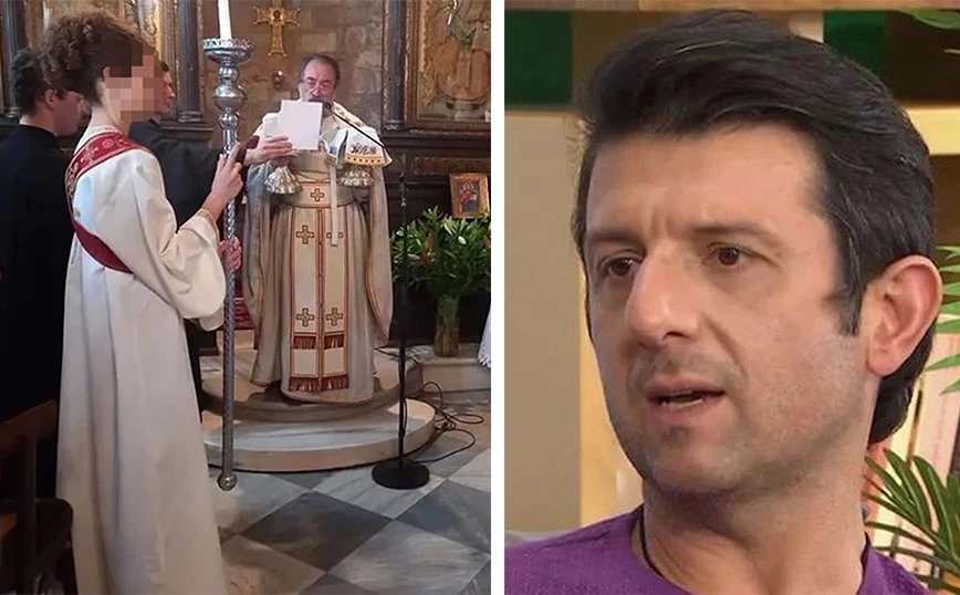 Μιχάλης Οικονόμου: Στο πλευρό του ιερέα που έντυσε παπαδάκια δύο κορίτσια στην Πλάκα