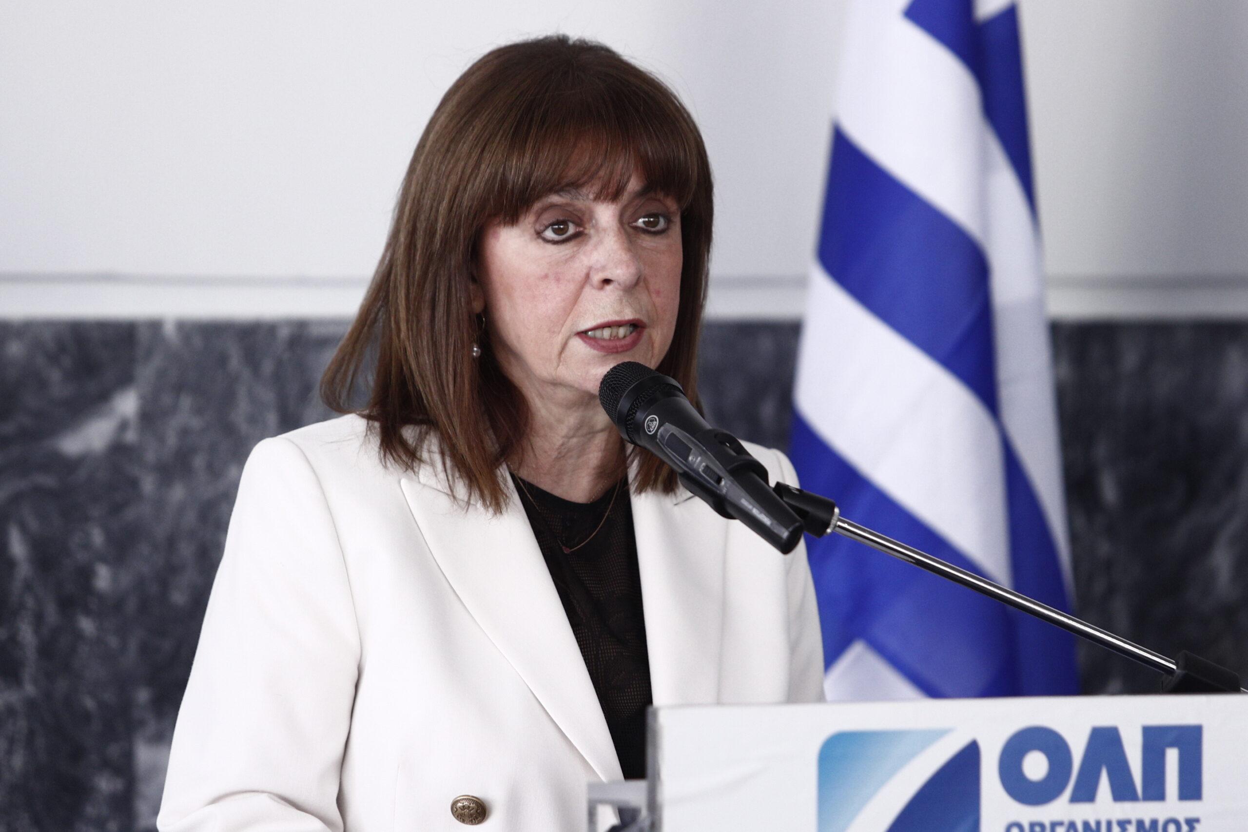 Η Πρόεδρος της Δημοκρατίας εξέφρασε στον ισραηλινό ομόλογό της την αλληλεγγύη της Ελλάδας