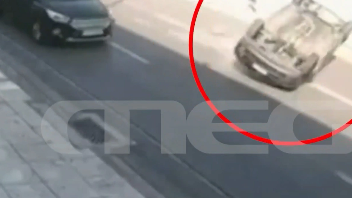 Νέο σοκαριστικό βίντεο από το τροχαίο ατύχημα της Χριστίνας Σούζη