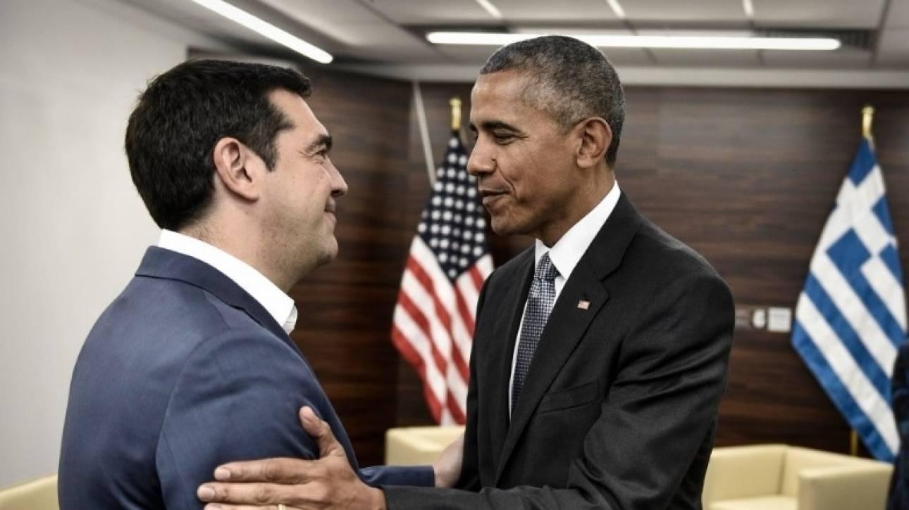 Ο Αλέξης Τσίπρας συναντήθηκε με τον Μπαράκ Ομπάμα
