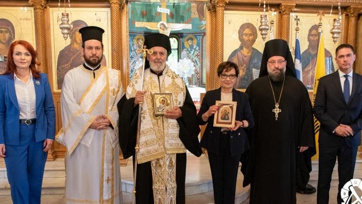 Επίσκεψη της προέδρου της Κάτω Βουλής της Πολωνίας στην Αγία Μαρίνα Ηλιουπόλεως
