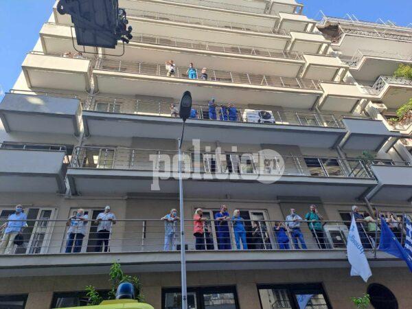 LIVE - Θεσσαλονίκη: Φωτιά σε ιδιωτική κλινική στη Μητροπόλεως (ΒΙΝΤΕΟ)