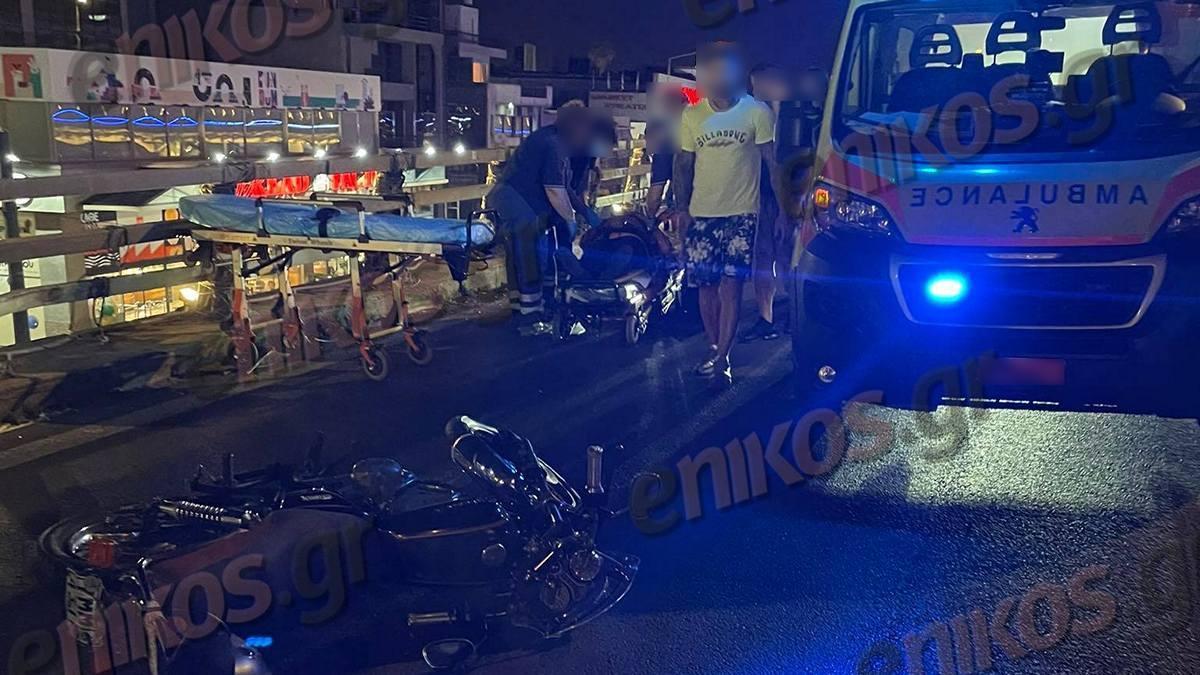 Τροχαίο ατύχημα στον Κηφισό: Μηχανάκι συγκρούστηκε με ΙΧ