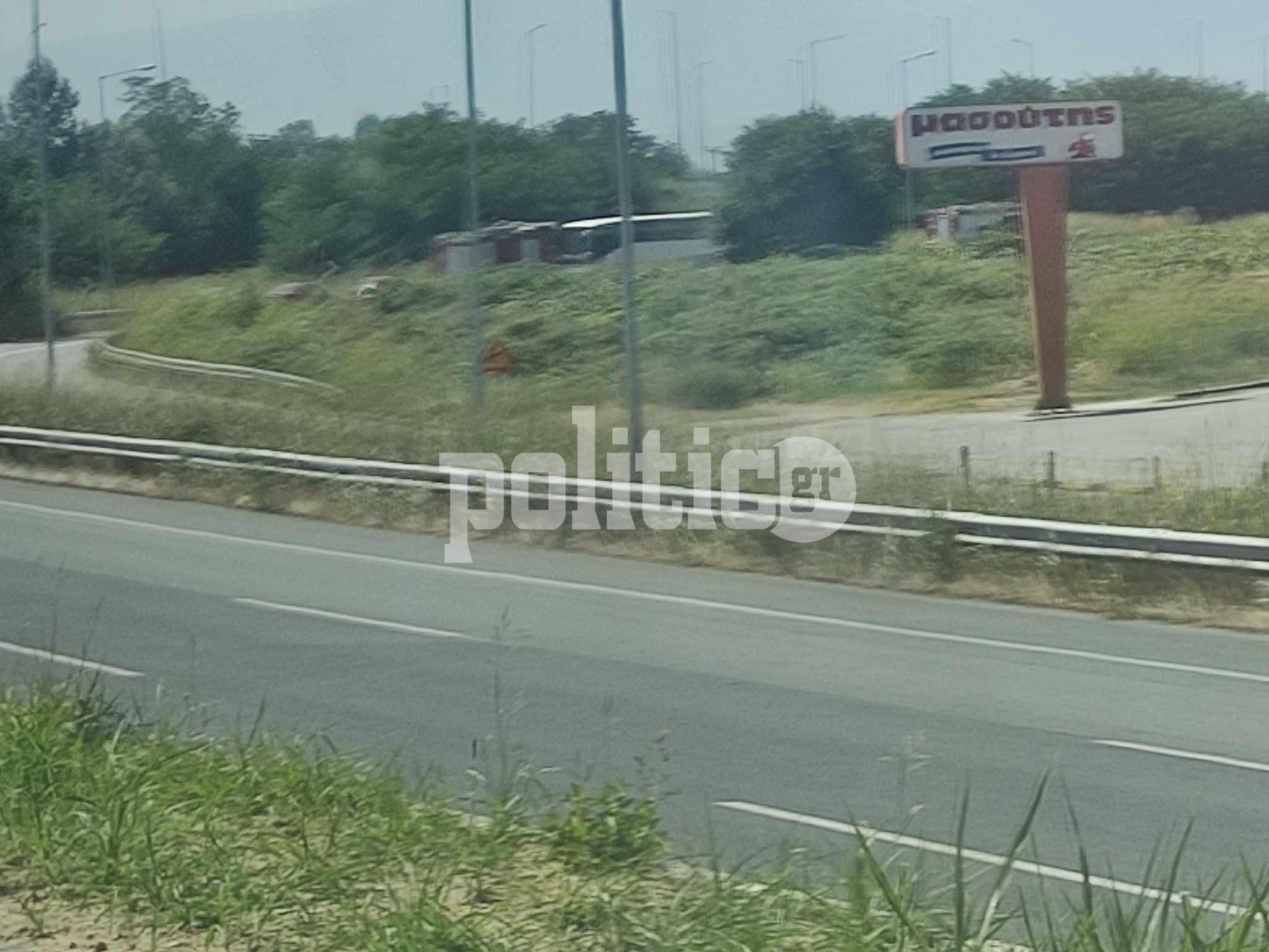 Κατερίνη: Δύο νεκροί από σύγκρουση πούλμαν με ΙΧ
