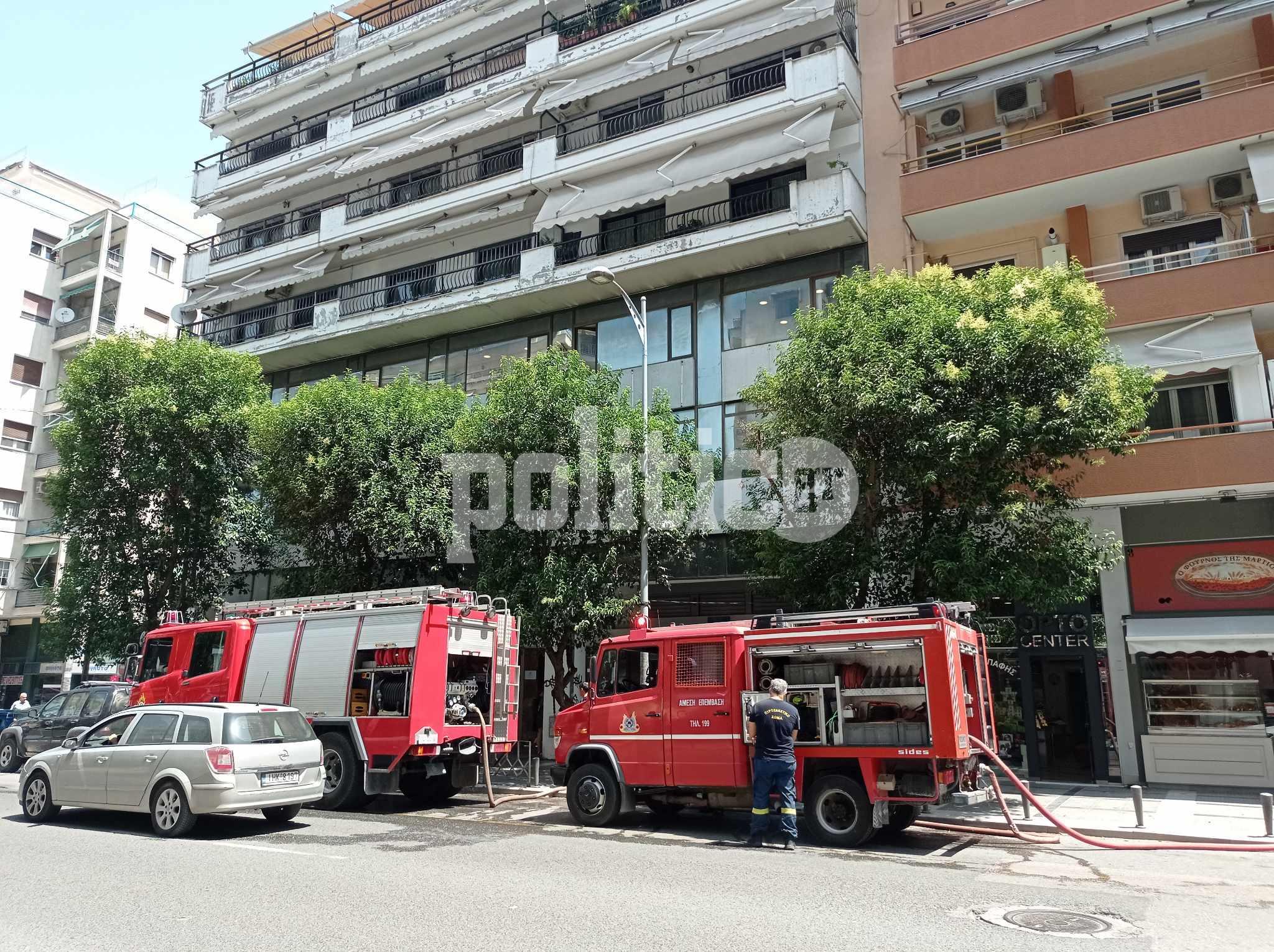 Φωτιά σε διαμέρισμα της Β. Όλγας
