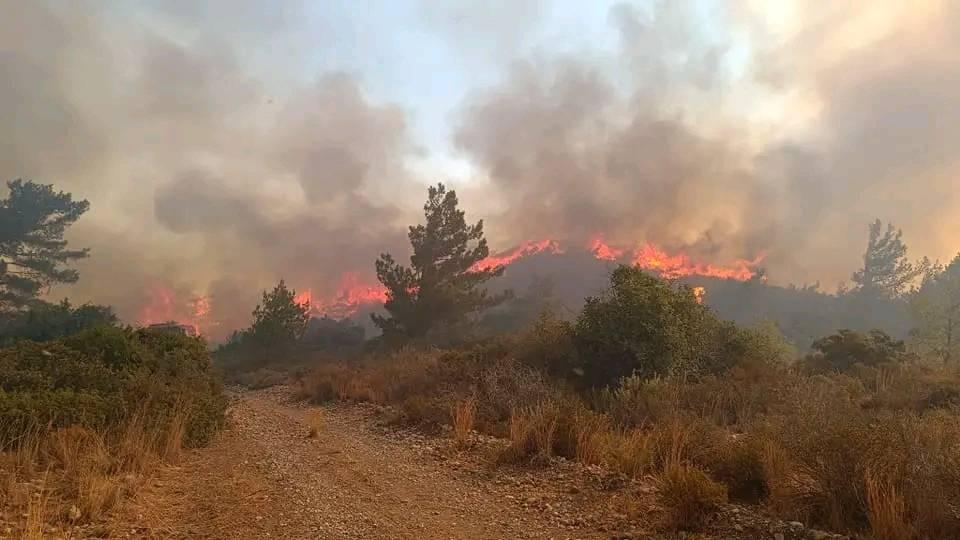 Βόλος: Πρόβλημα υδροδότησης λόγω πυρκαγιάς