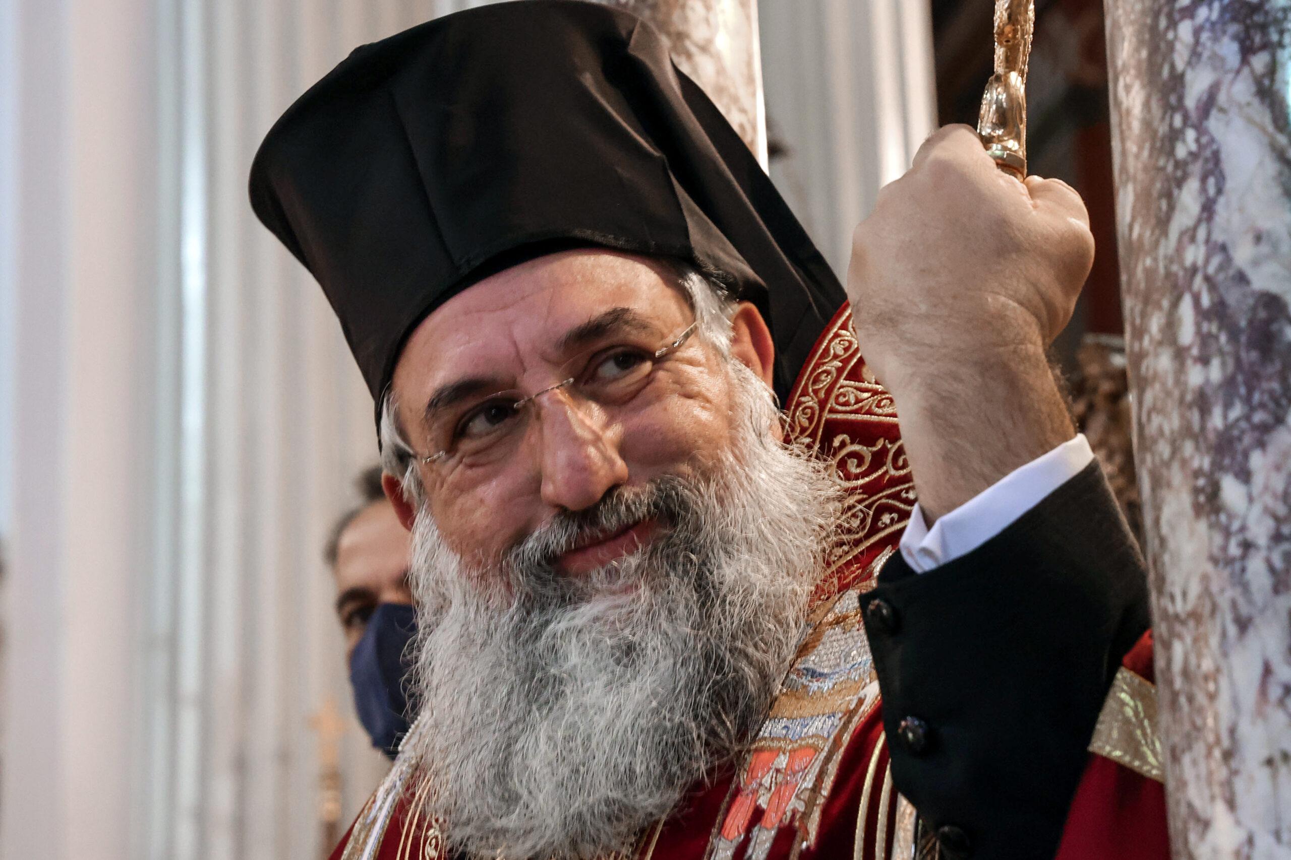 Ο Αρχιεπίσκοπος Κρήτης νοσηλεύεται με λοίμωξη του αναπνευστικού