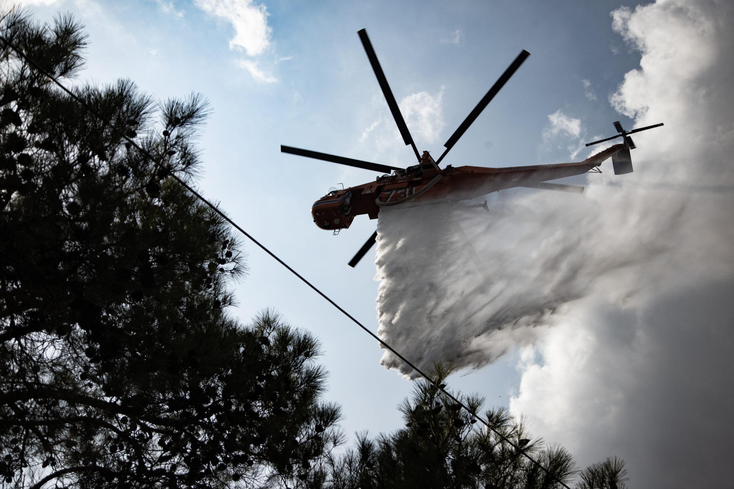 Εύβοια: Περιορίστηκε η πυρκαγιά στο Αλιβέρι