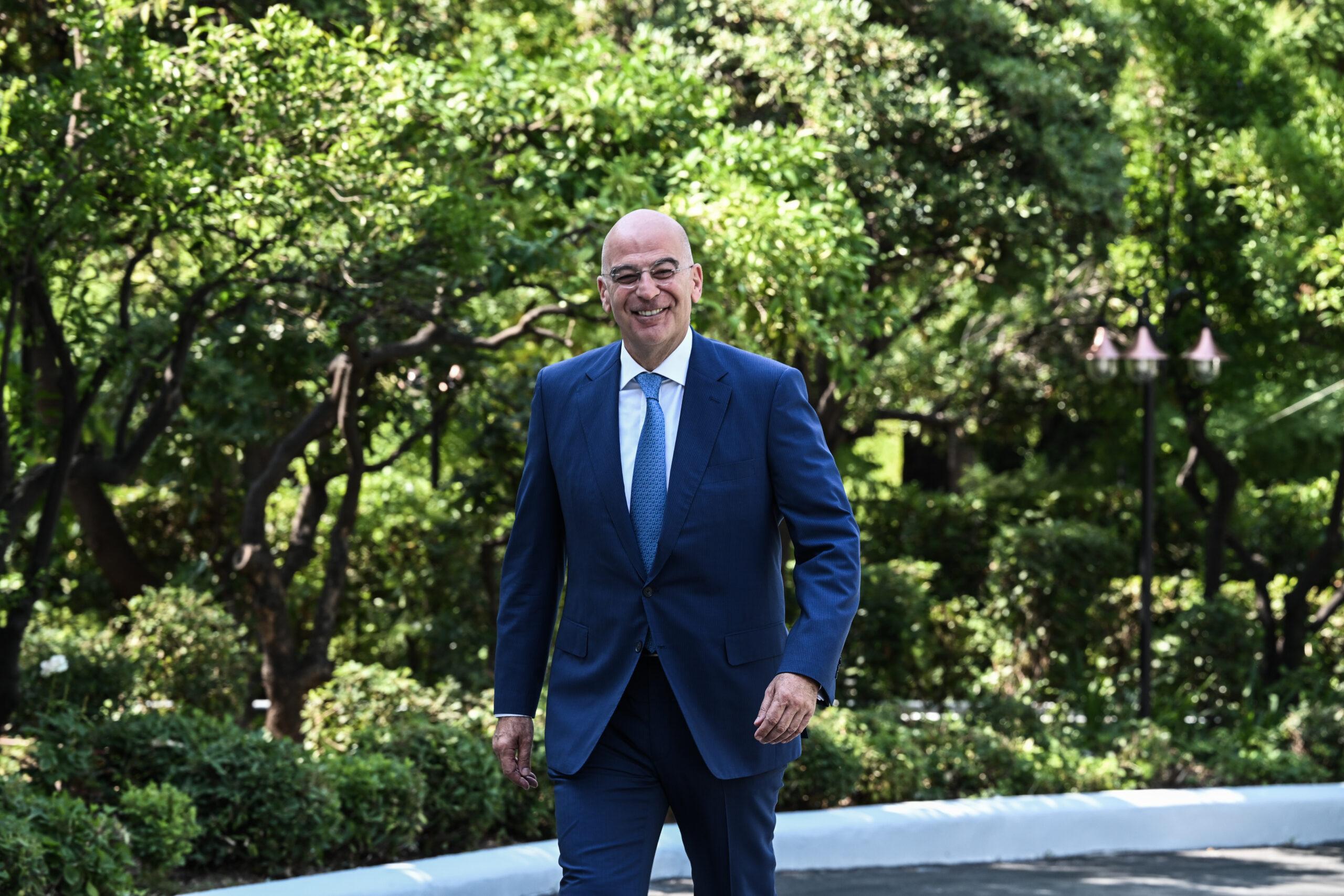 Συνάντηση του Ν. Δένδια με τον Κύπριο ομόλογό του