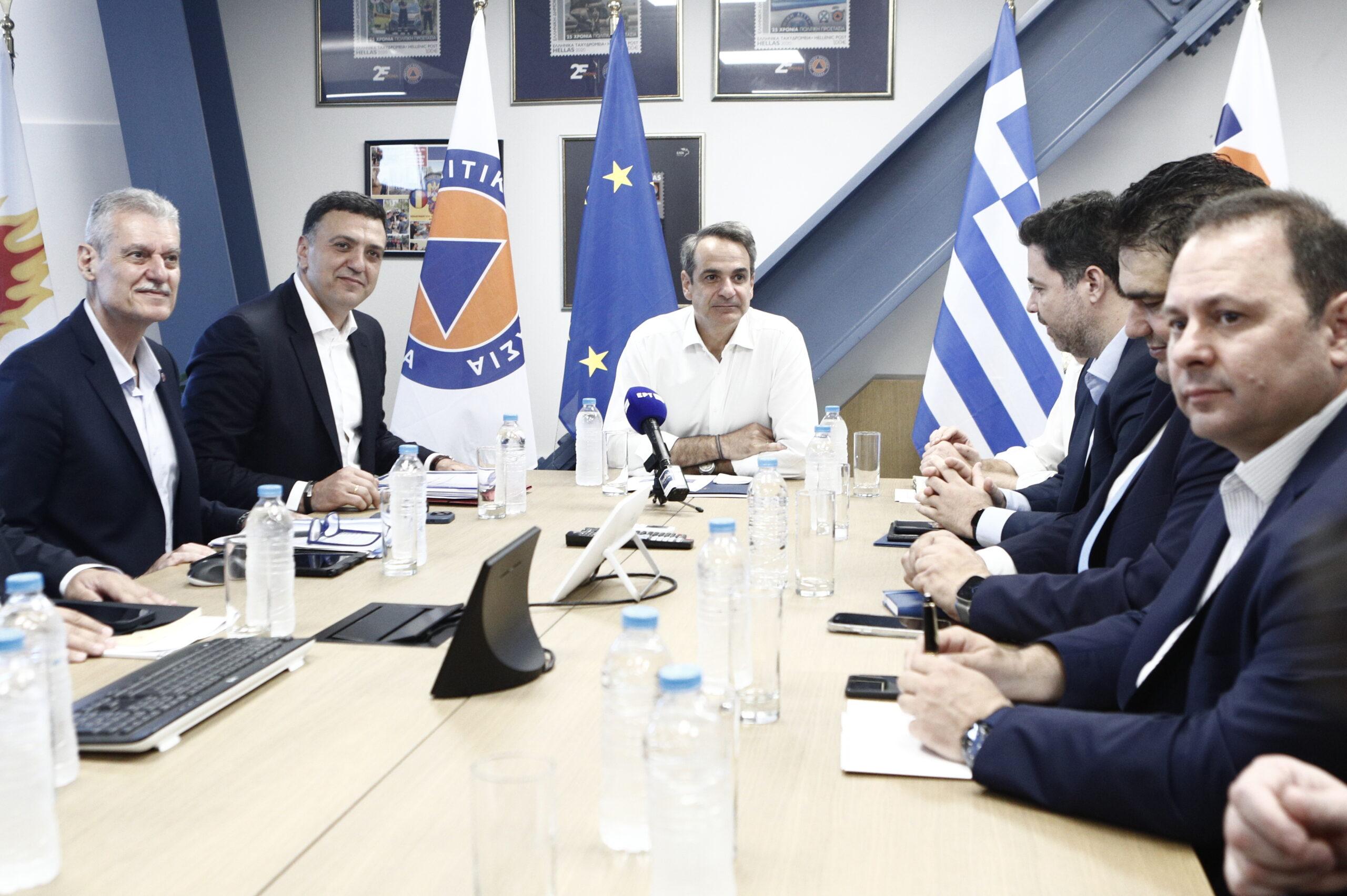 Κυρ. Μητσοτάκης: Στο Υπουργείο Κλιματικής και Πολιτικής Προστασίας ο πρωθυπουργός