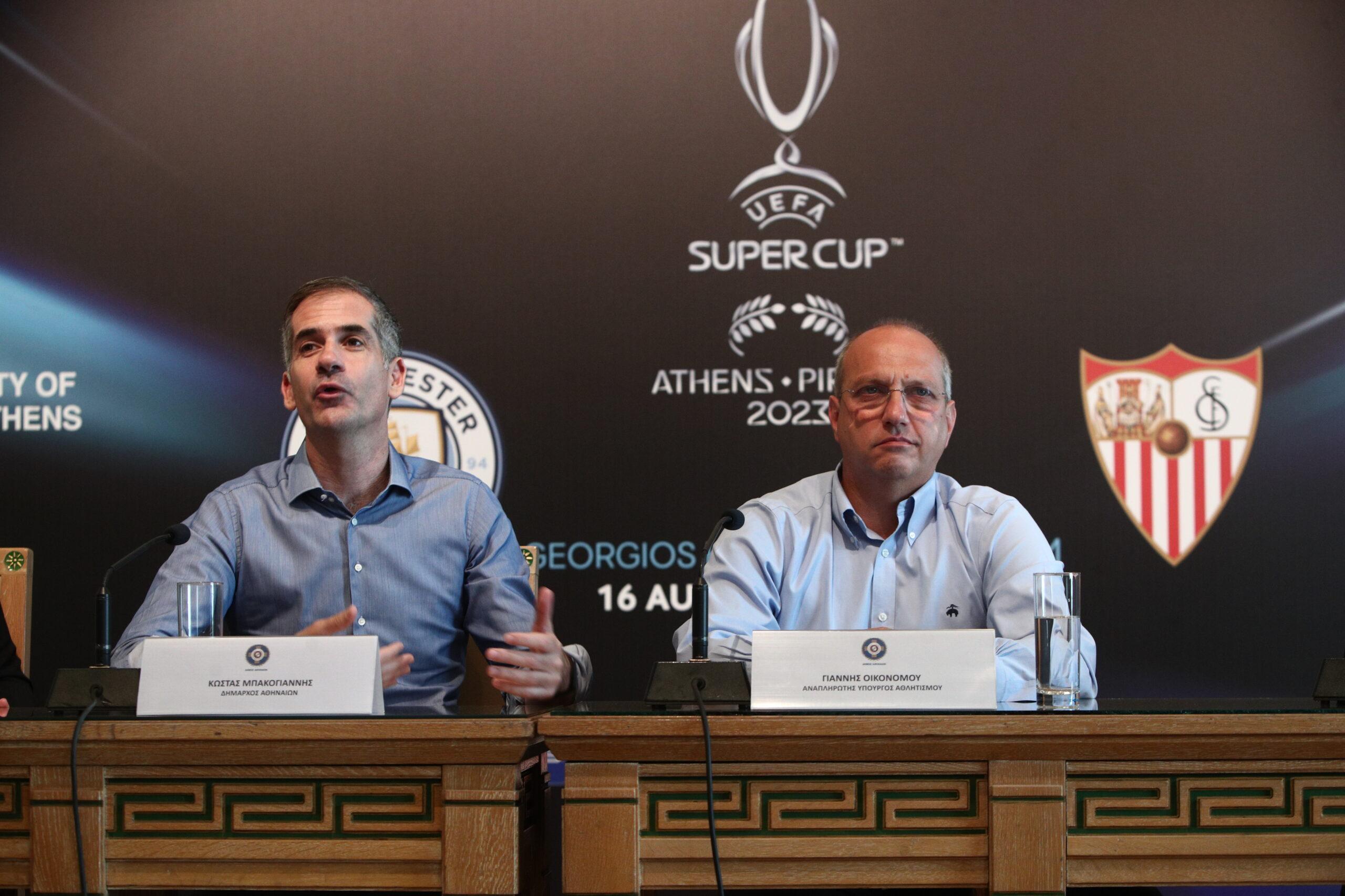 Οικονόμου για τελικό Super Cup: «Τέτοιες διοργανώσεις σηματοδοτούν τη δυναμική επάνοδο της χώρας μας»
