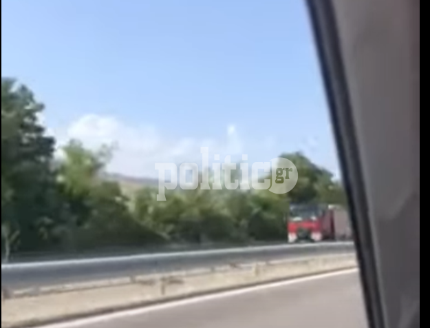 Θεσσαλονίκη: Οριοθετήθηκε η φωτιά στη Βόλβη – Κλειστή η Εγνατία Οδός