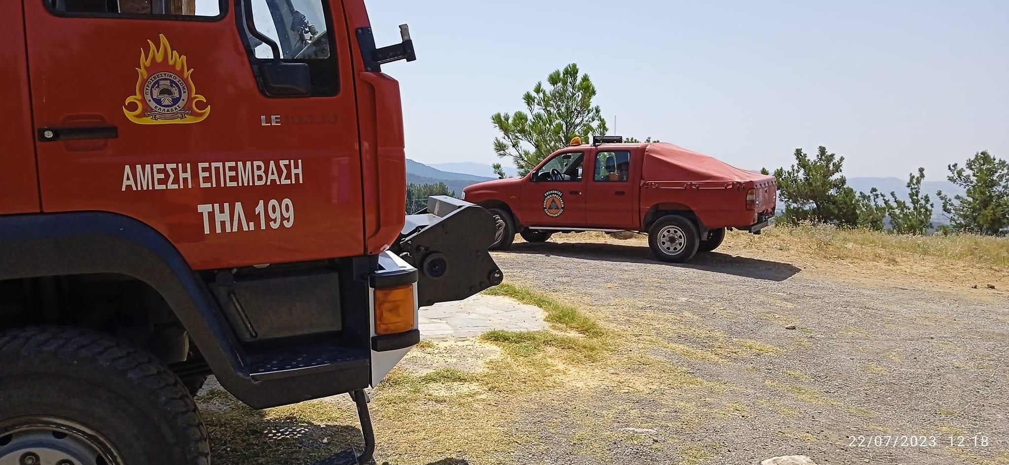 Σε ετοιμότητα ο δήμος Πυλαίας-Χορτιάτη για την αντιμετώπιση του κινδύνου πυρκαγιών
