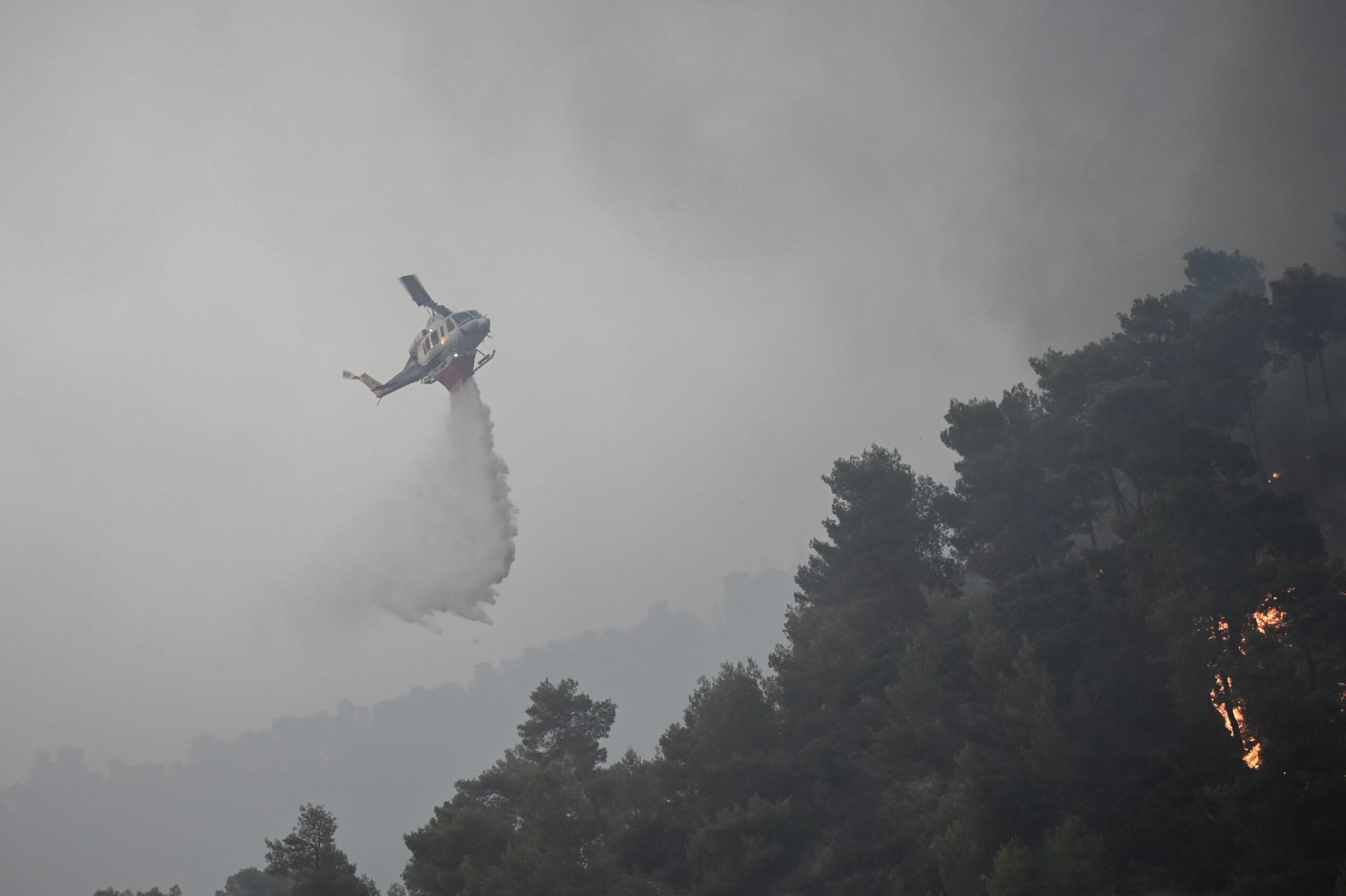 Δυναμική παρέμβαση της Πυροσβεστικής σε πυρκαγιά που εκδηλώθηκε στην Κύθνο