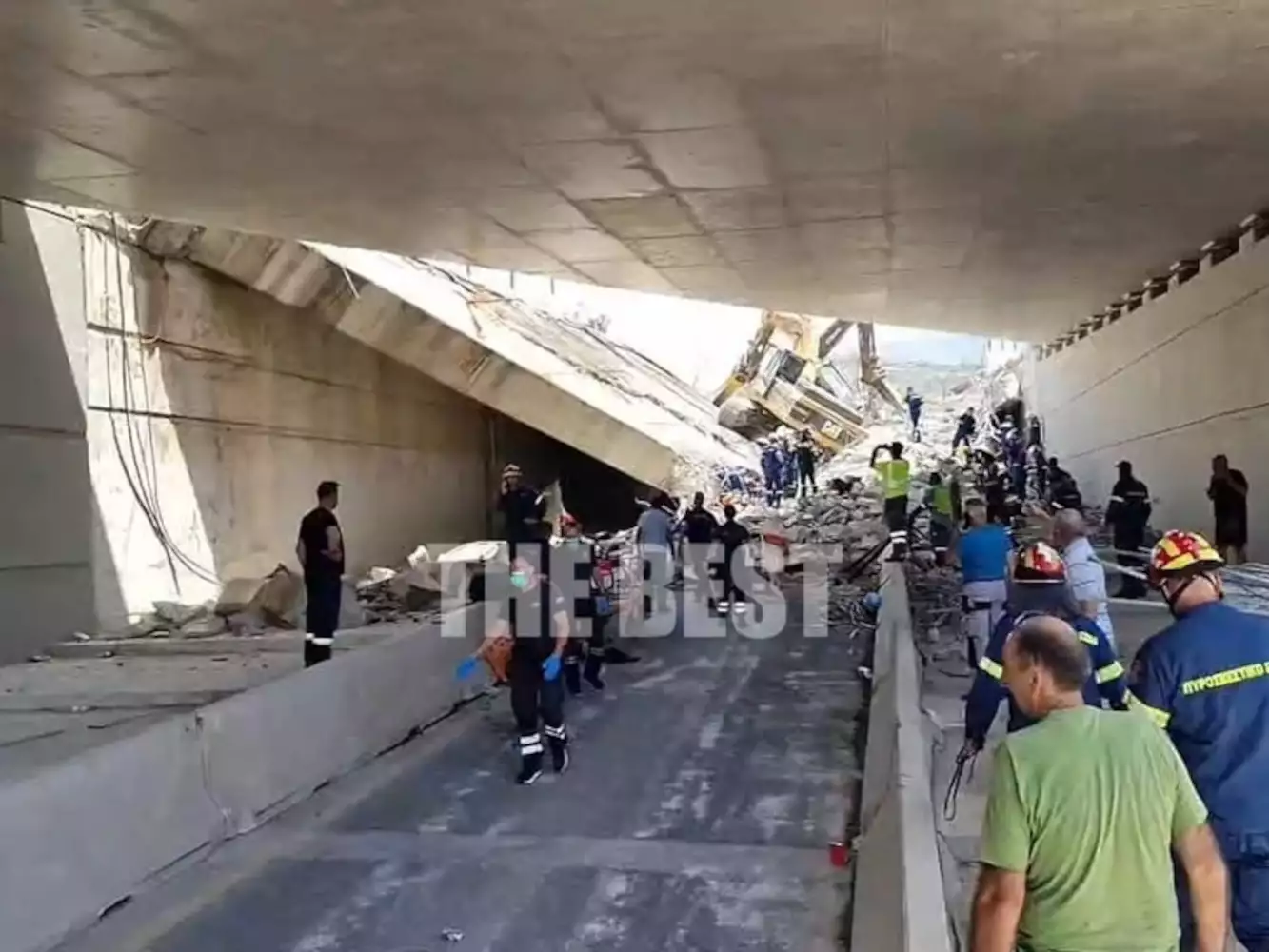 Πάτρα: Τουλάχιστον 2 νεκροί από την κατάρρευση γέφυρας