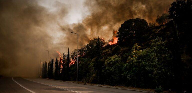 Υψηλός κίνδυνος πυρκαγιάς σε επτά περιοχές αύριο Τρίτη