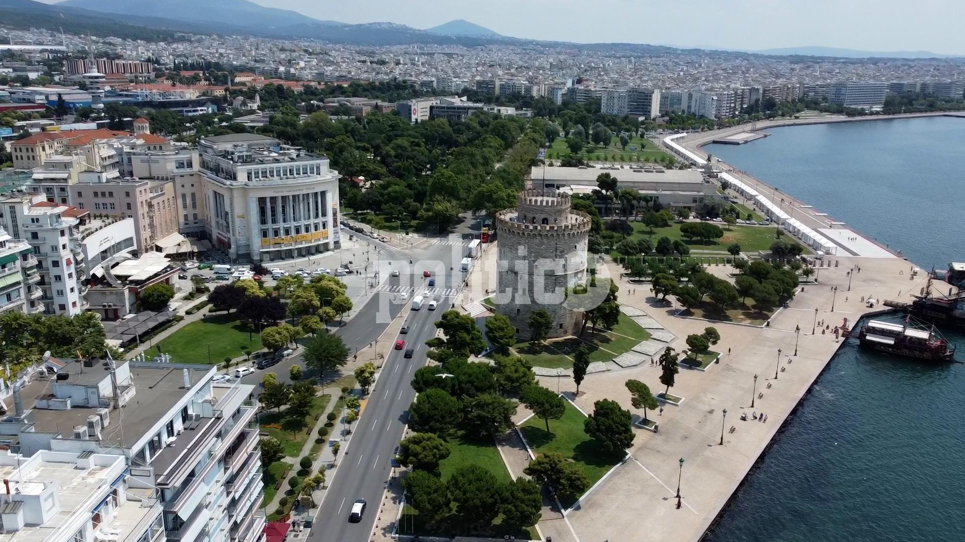 Θεσσαλονίκη: Ο καύσωνας «Κλέων» έρχεται, ο κόσμος φεύγει (ΦΩΤΟ)