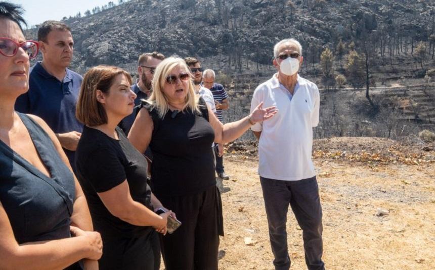 Ρ. Σβίγκου: Τη φετινή χρονιά γράφτηκε μια από τις πιο μαύρες σελίδες της ιστορίας των φυσικών καταστροφών για τη χώρα μας
