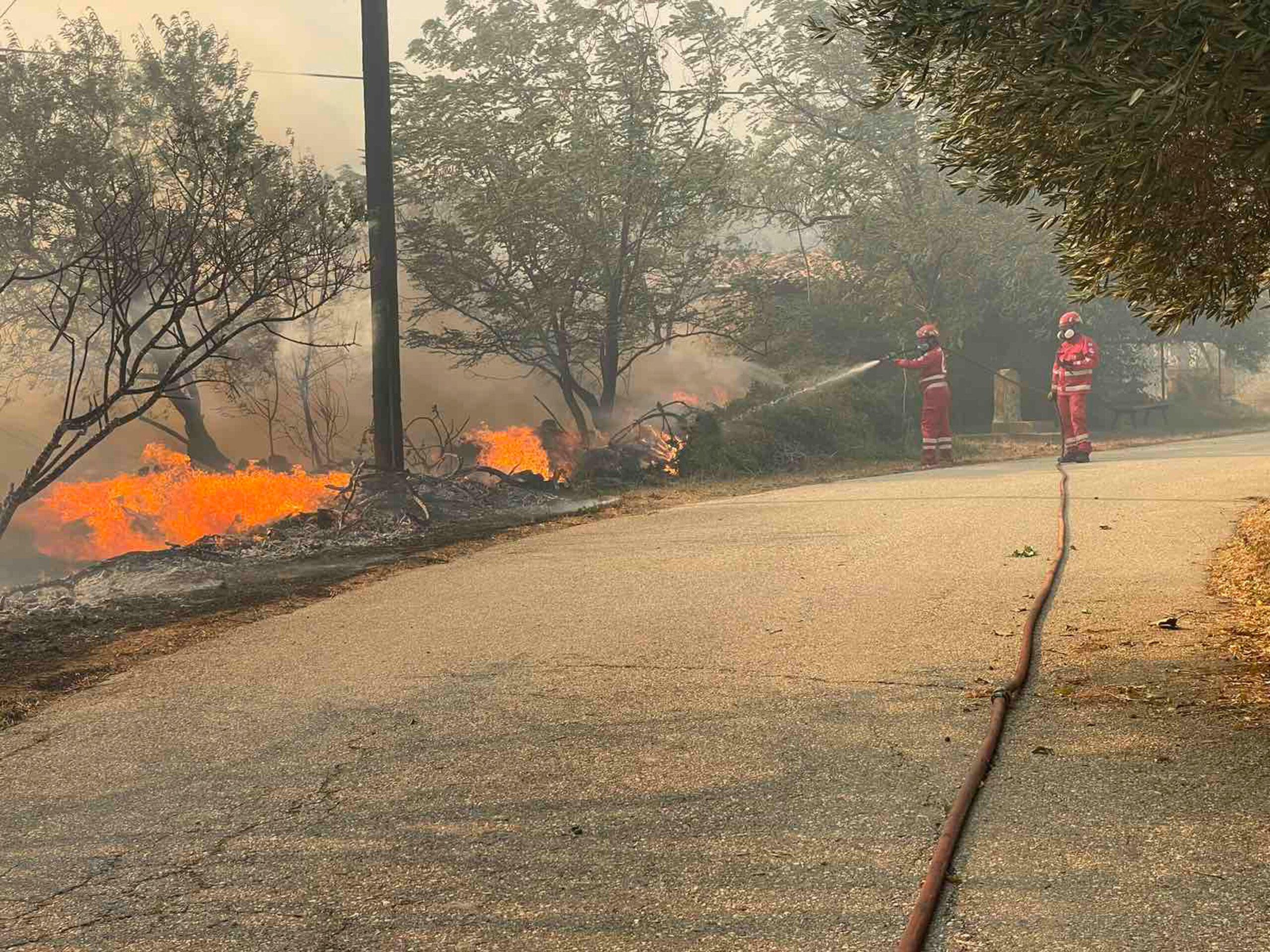 Ένοπλες Δυνάμεις: Ενίσχυσαν τη συνδρομή τους  στην Αλεξανδρούπολη