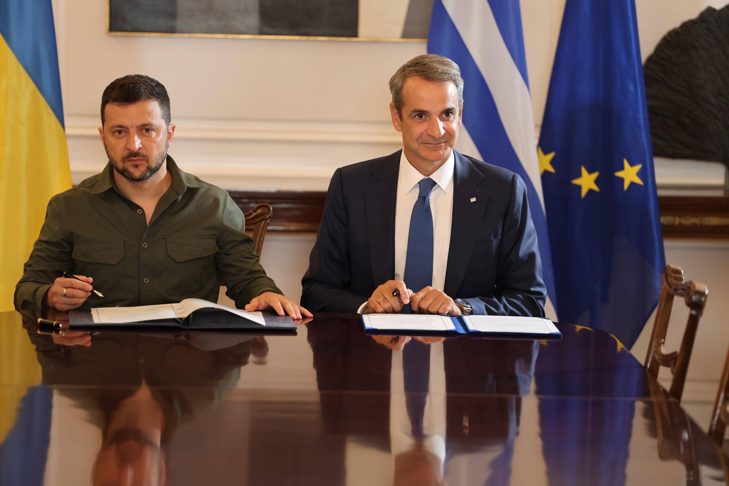 (LIVE) Κοινές δηλώσεις Μητσοτάκη – Ζελένσκι