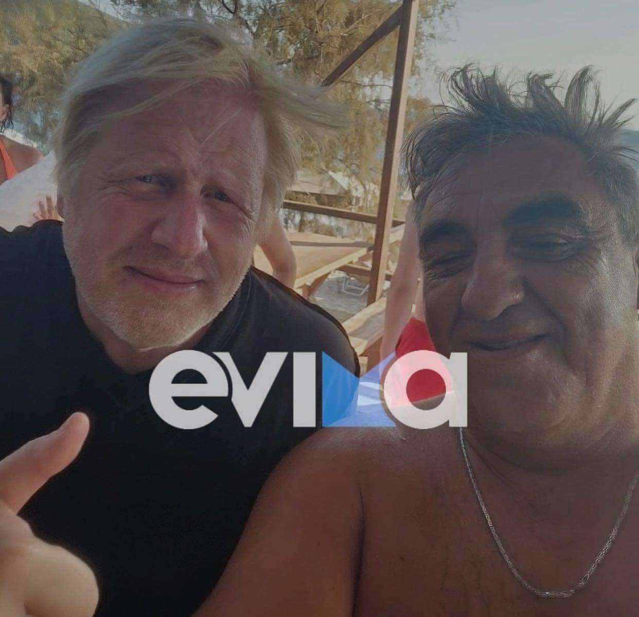 Για δεύτερη χρονιά στην Κάρυστο ο Μπόρις Τζόνσον