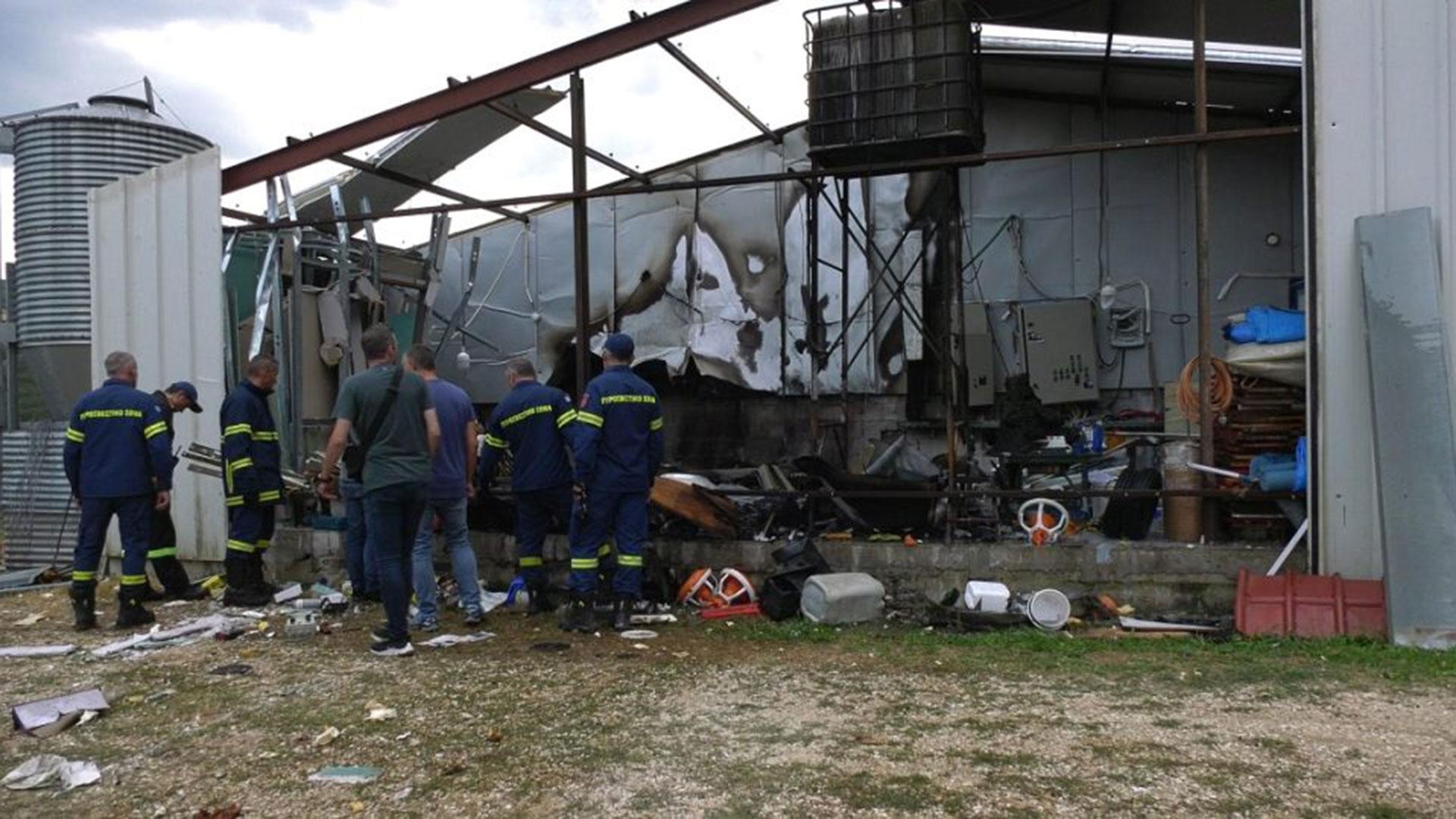 Ιωάννινα: Έκρηξη σε πτηνοτροφείο – Σοβαρά τραυματίας ένας 40χρονος