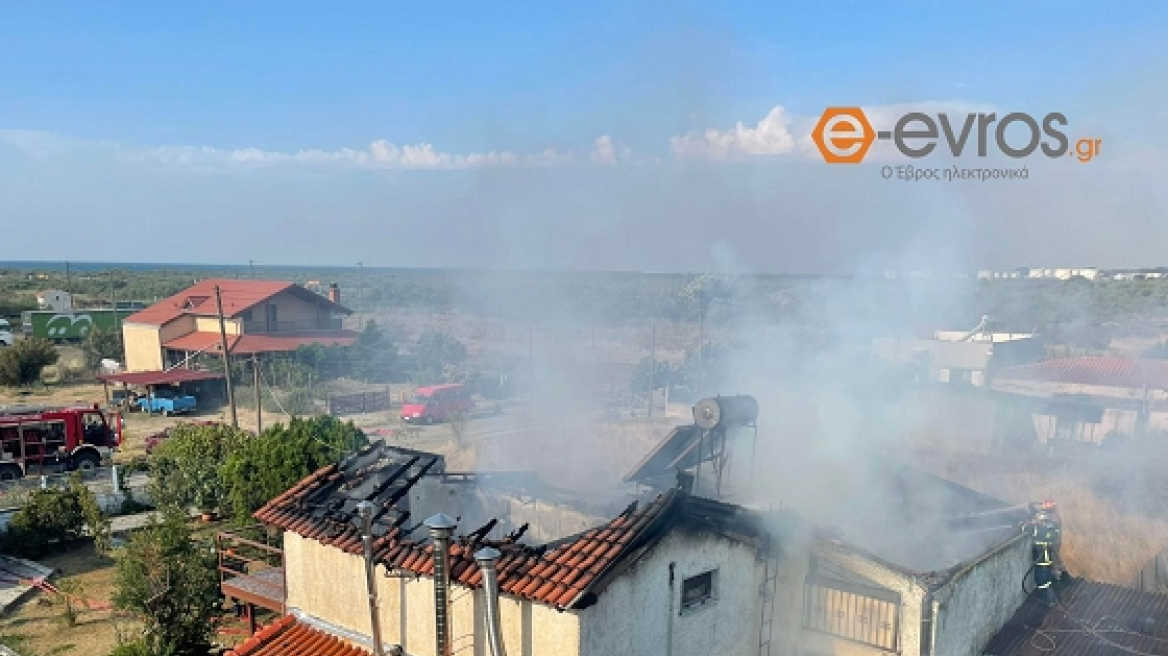 Απαλός Αλεξανδρούπολης: Φωτιά σε σπίτι ηλικιωμένης – Νοσηλεύεται σοβαρά με εγκαύματα