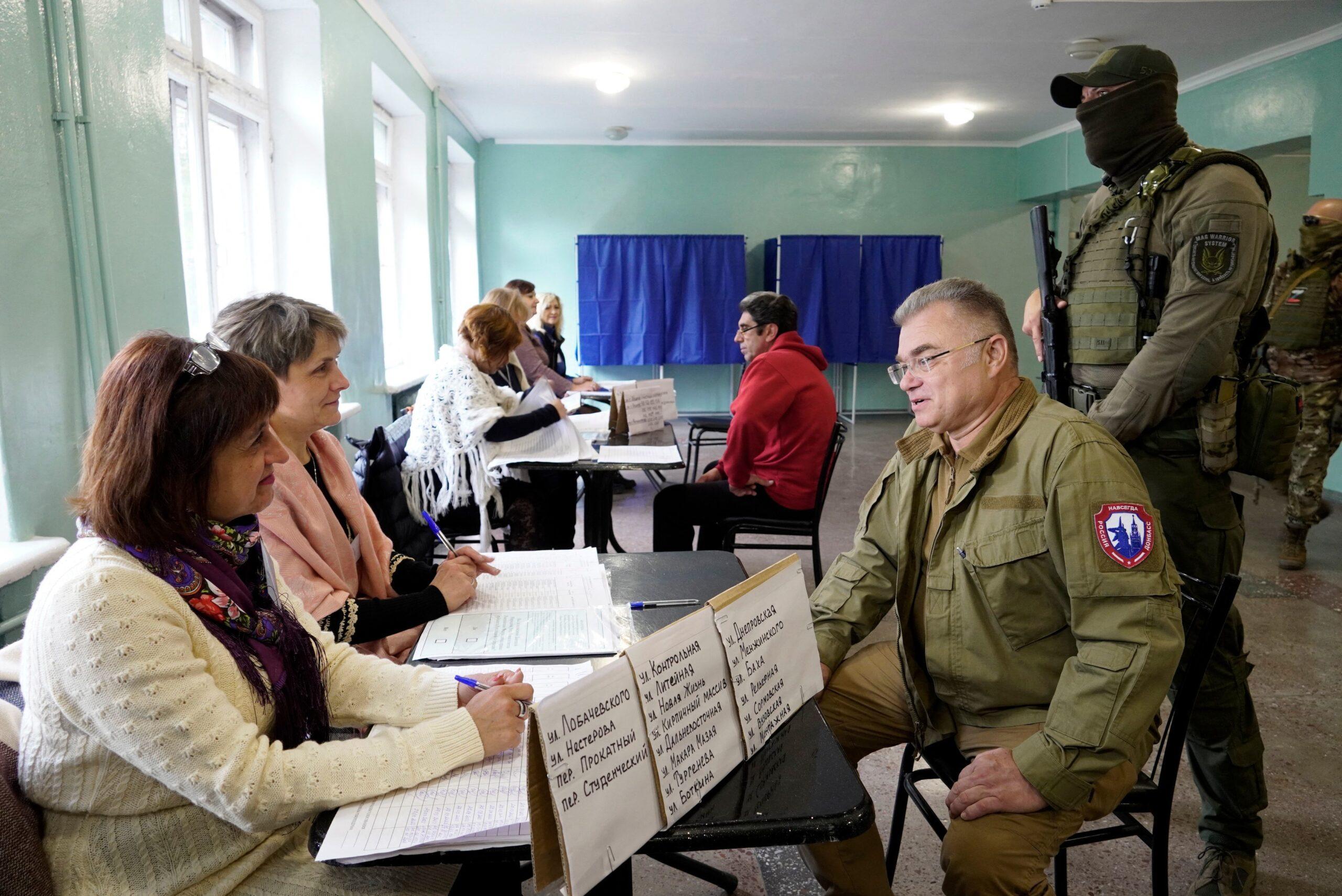 Ρωσία: Ξεκινά περιφερειακές εκλογές στα κατεχόμενα ουκρανικά εδάφη