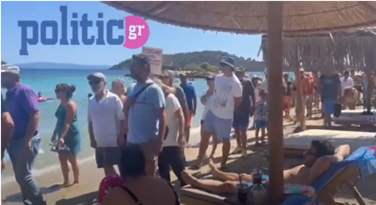 Χαλκιδική: Νέα συγκέντρωση από το Κίνημα για Ελεύθερες Παραλίες στη Σιθωνία – Δείτε βίντεο