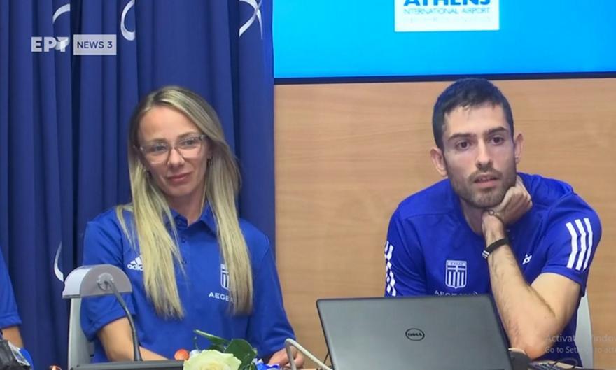 Παγκόσμιο Στίβου: Τεντόγλου και Ντρισμπιώτη έφτασαν στην Ελλάδα με τα μετάλλιά τους