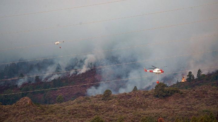 Τέσσερα χωριά εκκενώθηκαν λόγω πυρκαγιάς στο εθνικό πάρκο Τενερίφης