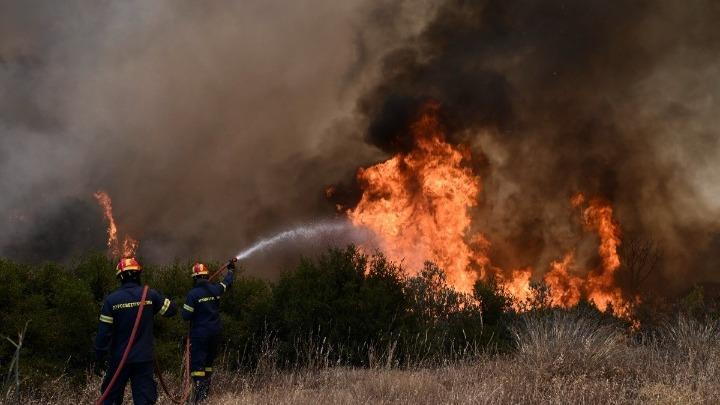 Αττική: Φωτιά σε δασική έκταση στις Ερυθρές – Μεγάλη κινητοποίηση της πυροσβεστικής