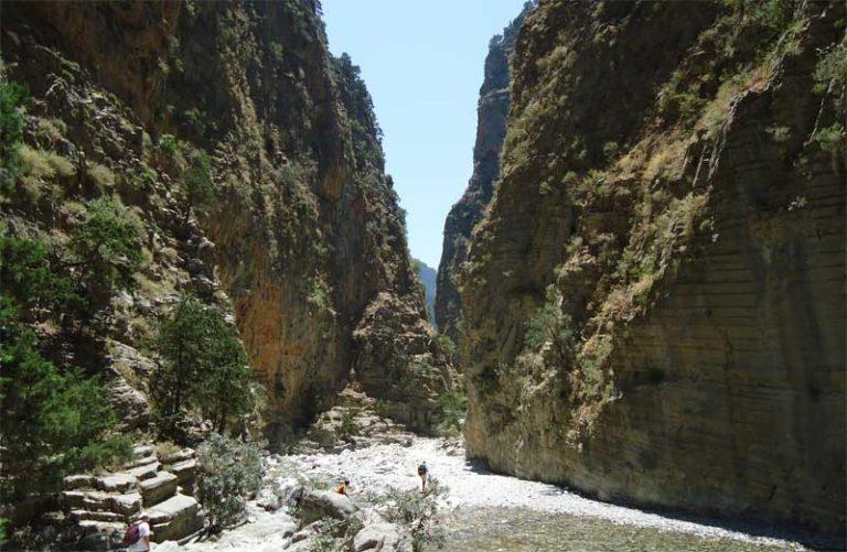 Κρήτη: Κλειστά σήμερα όλα τα φαράγγια των Χανίων λόγω του σεισμού