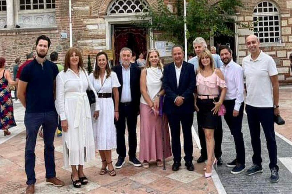 Θεσσαλονίκη: Στον Ι.Ν. Αγίου Δημητρίου γιόρτασε ο Αγγελούδης την Κοίμηση της Θεοτόκου