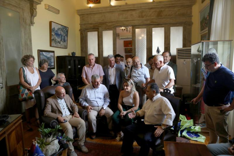 Συμφωνία Ειρήνης και Φιλίας υπέγραψαν οι δήμαρχοι Μυτιλήνης και Σμύρνης