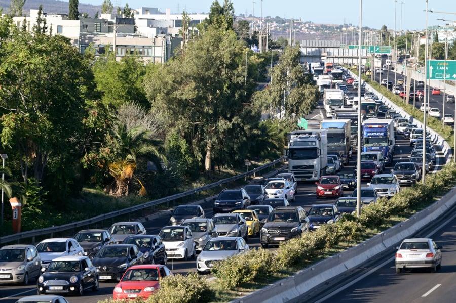 Αθήνα: Προβλήματα με την κίνηση στο κέντρο και τον Κηφισό