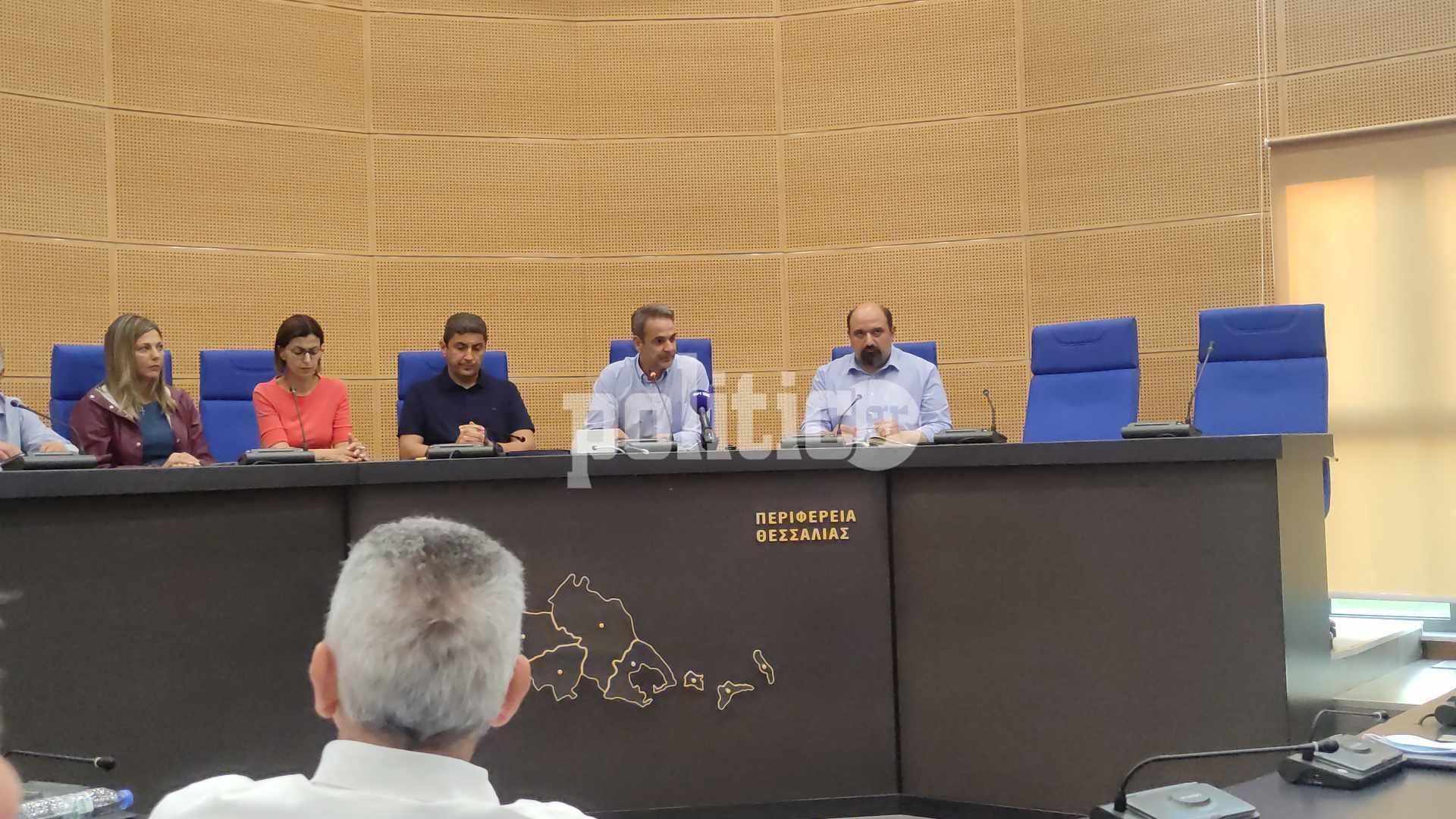 Κυρ. Μητσοτάκης από Λάρισα: “Θα χρειαστούμε τη βοήθεια της Ευρωπαϊκής Ένωσης – Στη ΔΕΘ το επόμενο Σαββατοκύριακο” (ΒΙΝΤΕΟ & ΦΩΤΟ)