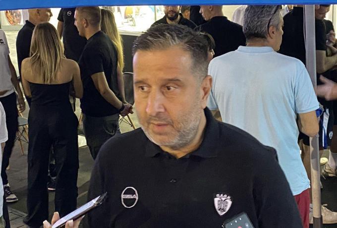 Τακιανός από την ΔΕΘ: «Τα παιδιά δείχνουν μεγάλη διάθεση – Πολύ ανταγωνιστικό το φετινό πρωτάθλημα» (pics)