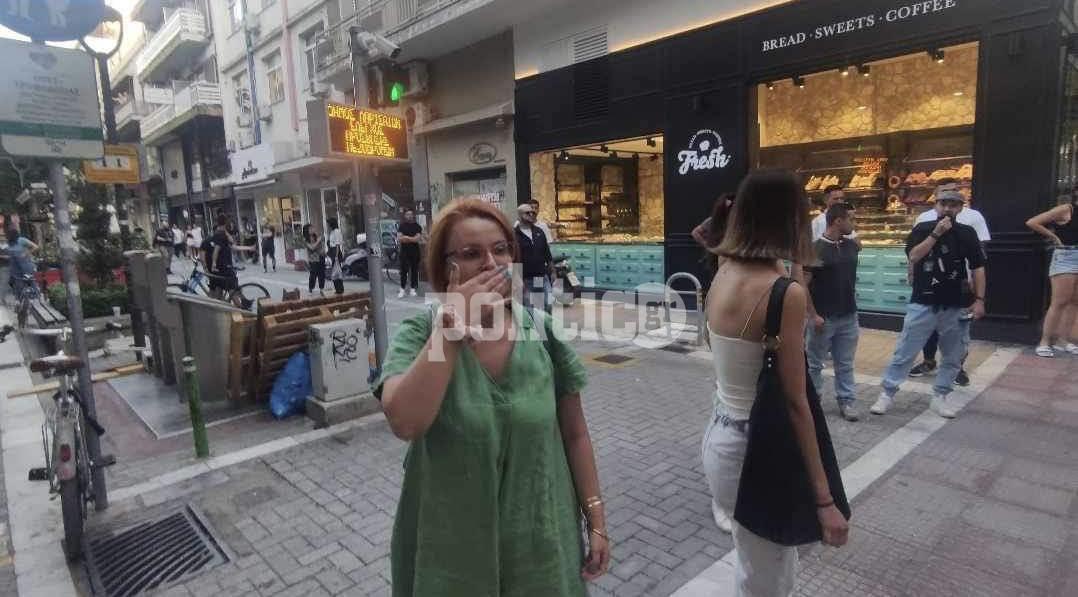 Λάρισα – Συγκλονίζει διαδηλώτρια μετά την επίθεση των ΜΑΤ: «Είναι δυνατόν να κατηγορείτε εμάς για επεισόδια;» (ΒΙΝΤΕΟ)