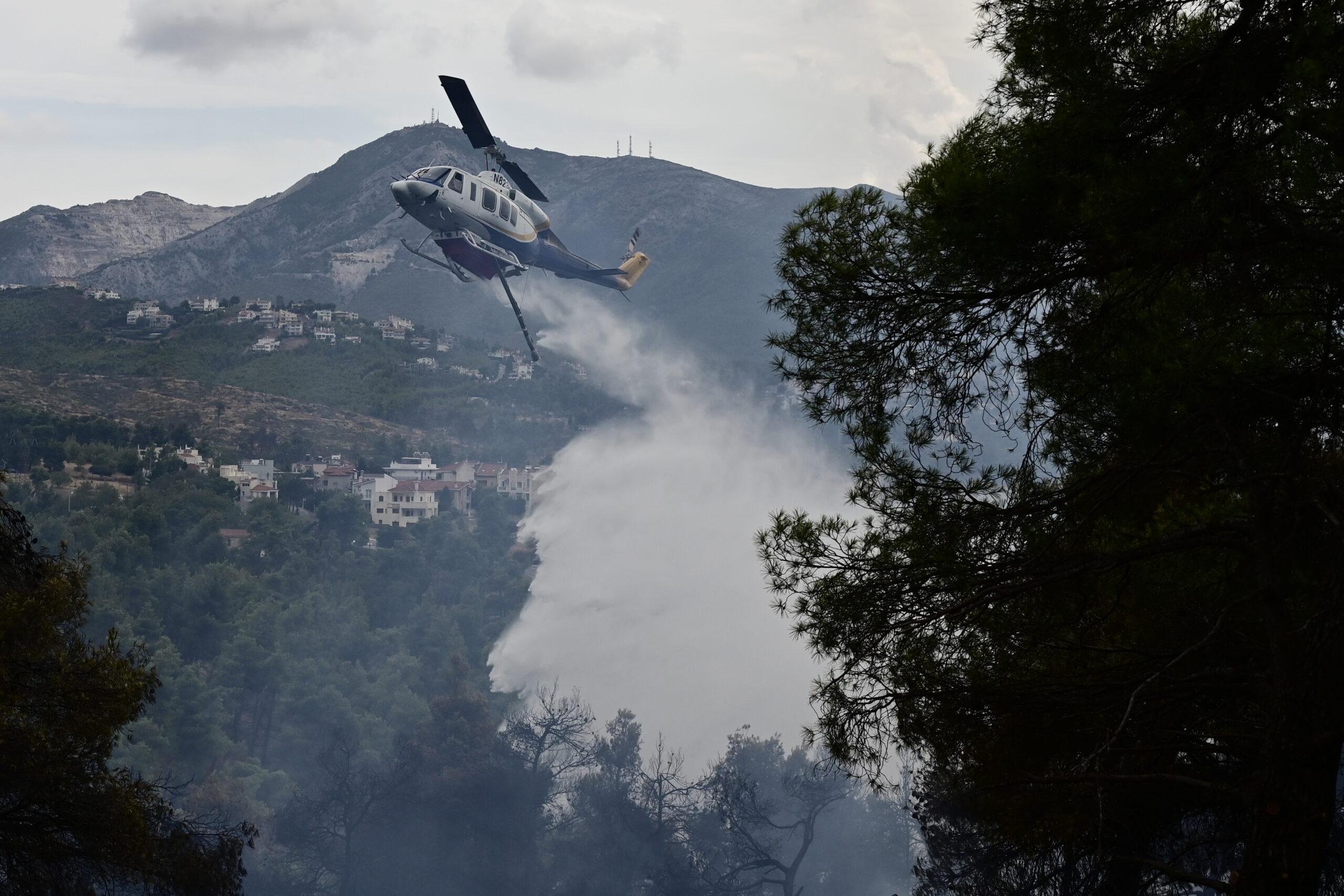 Οριοθετήθηκε η πυρκαγιά στη Σταμάτα – Προσαγωγή ενός ατόμου
