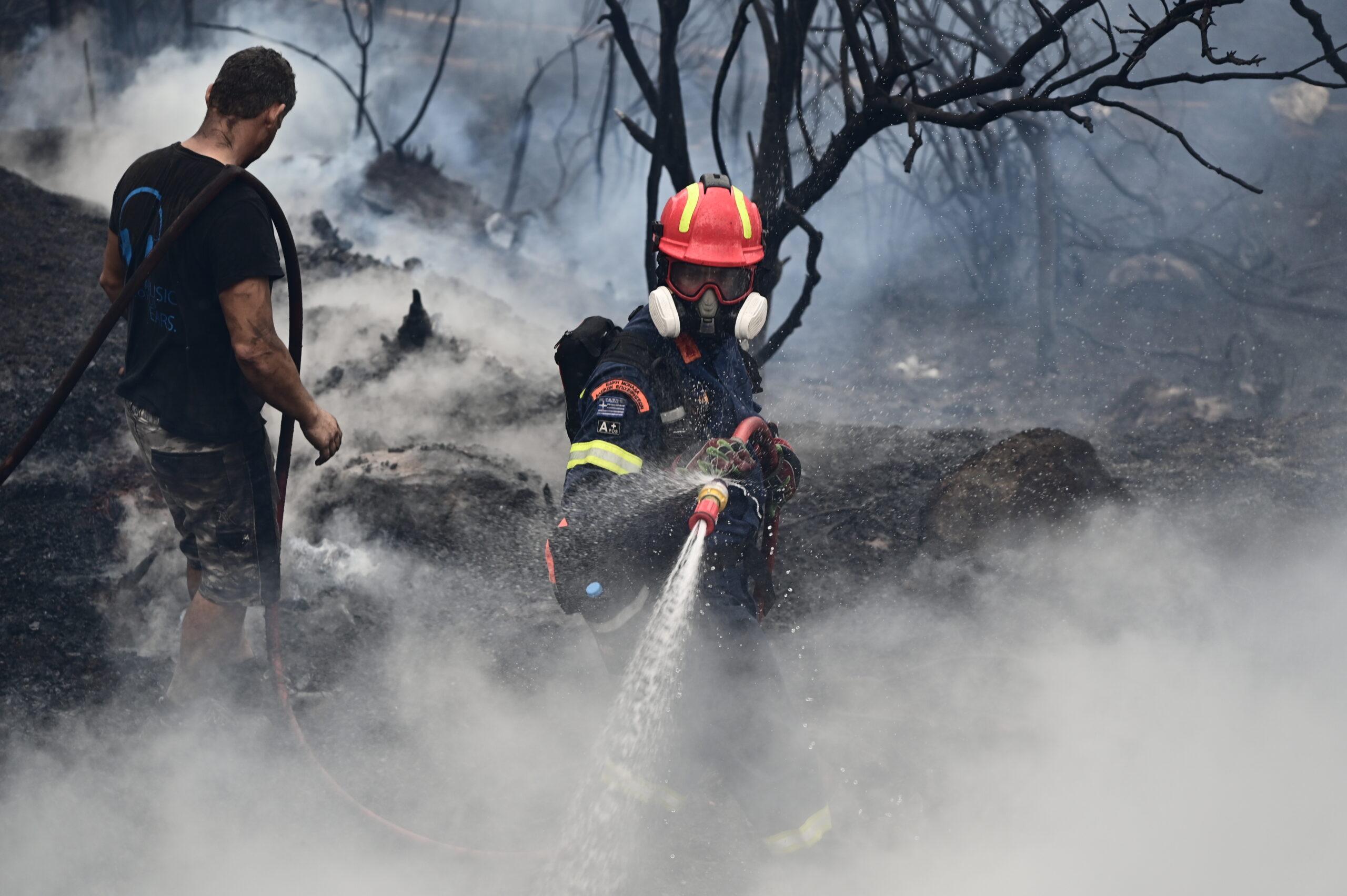 Ηλεία: Φωτιά στην Αρχαία Ολυμπία – Προκλήθηκε από κεραυνό
